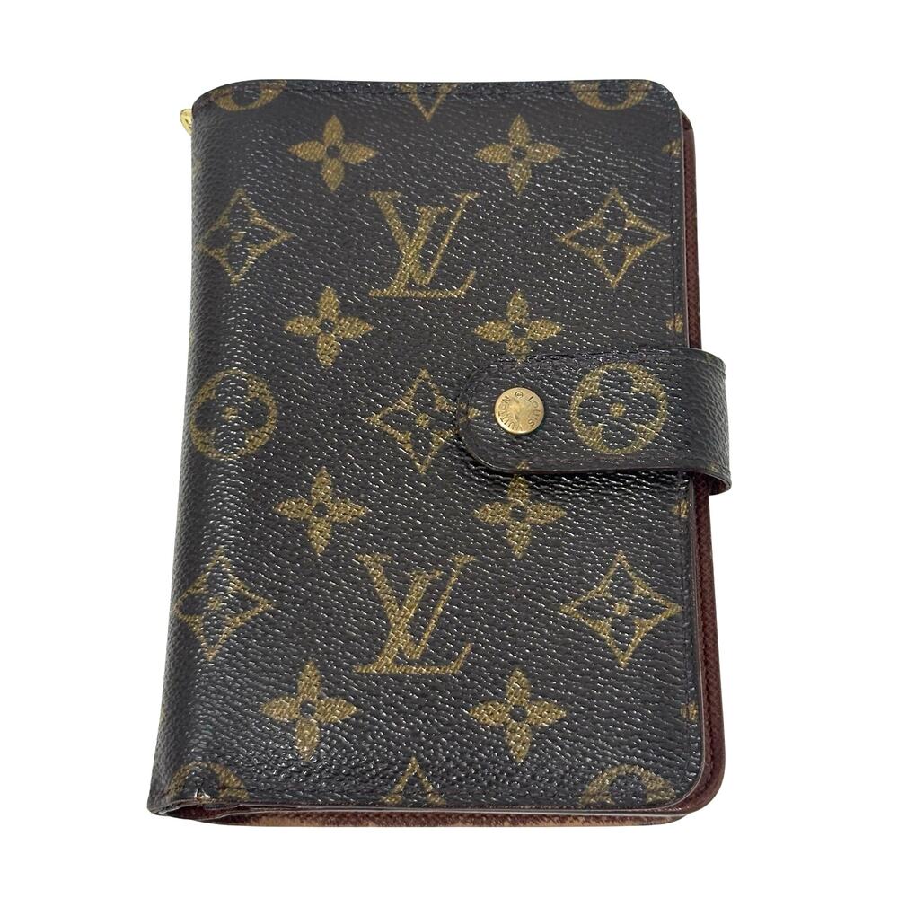 Louis Vuitton LV Porte Papier Zip Monogram Wallet